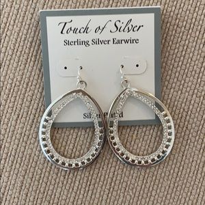 Silver plated earrings